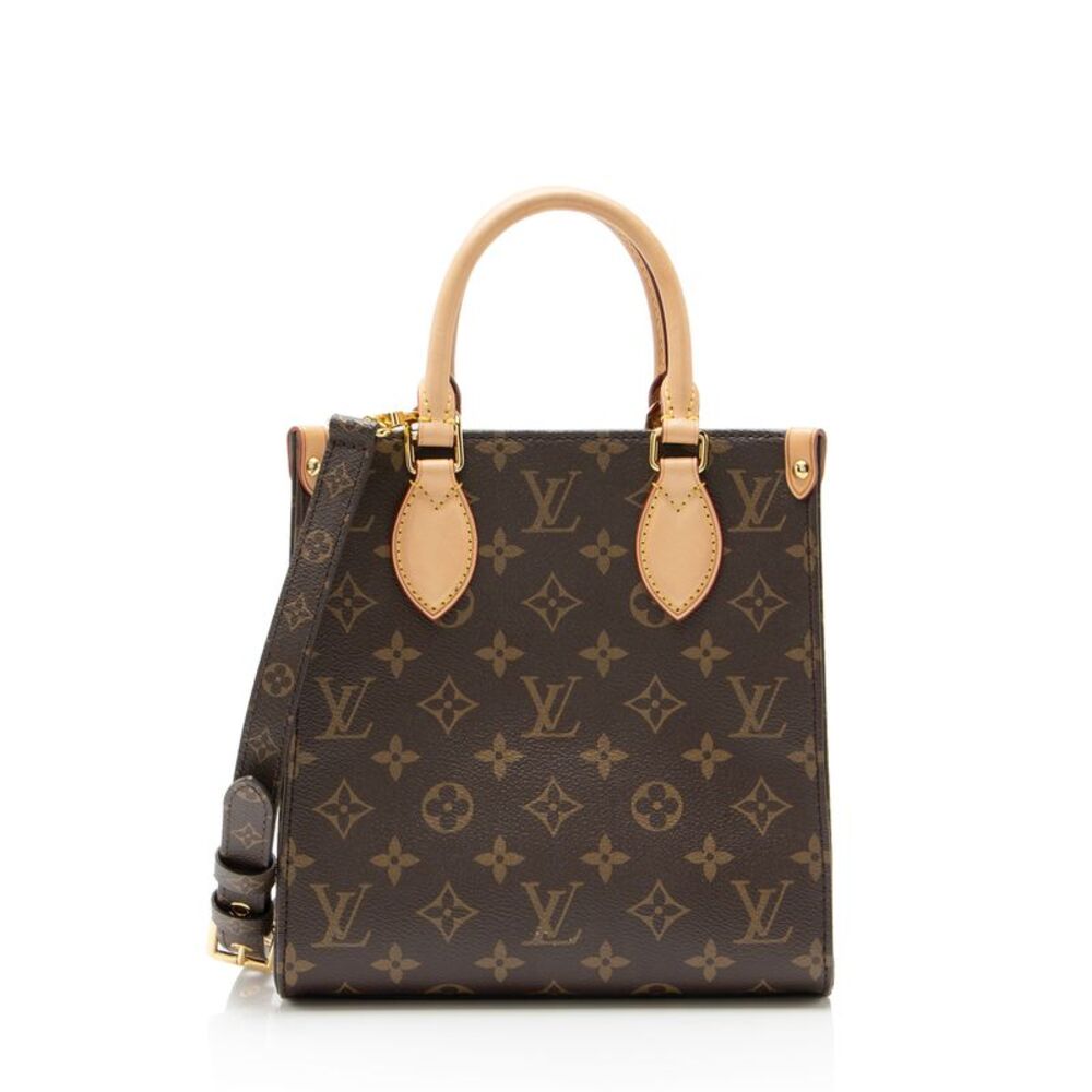 Louis Vuitton Monogram Canvas Sac Plat BB Tote
